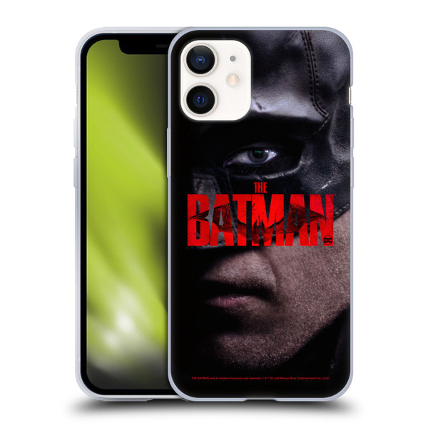 The Batman Posters Close Up Soft Gel Case for Apple iPhone 12 Mini