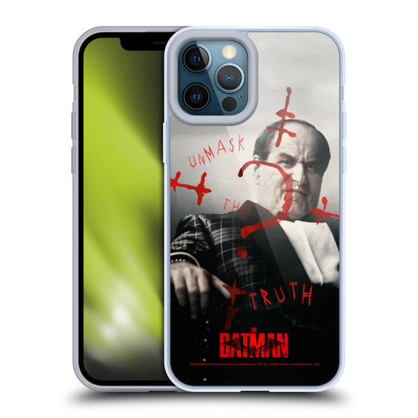 The Batman Posters Penguin Unmask The Truth Soft Gel Case for Apple iPhone 12 Pro Max