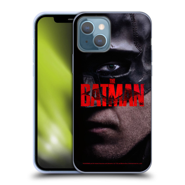 The Batman Posters Close Up Soft Gel Case for Apple iPhone 13