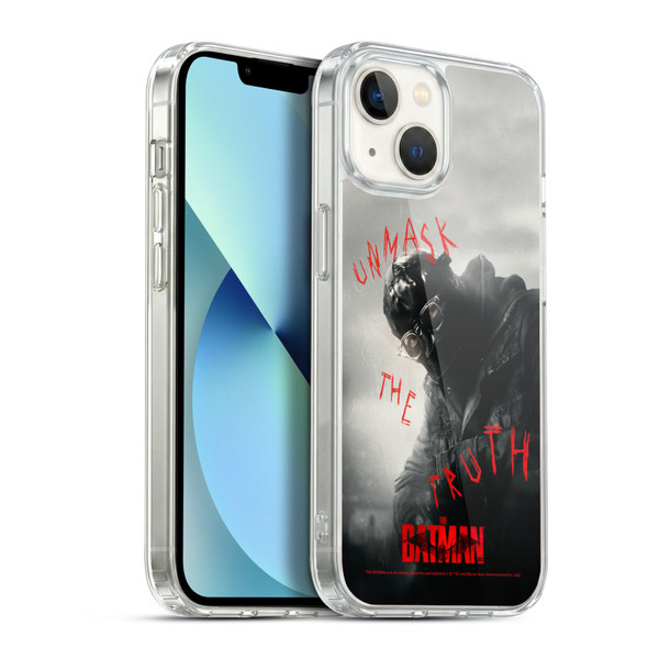 The Batman Posters Riddler Unmask The Truth Soft Gel Case for Apple iPhone 13