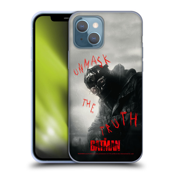 The Batman Posters Riddler Unmask The Truth Soft Gel Case for Apple iPhone 13