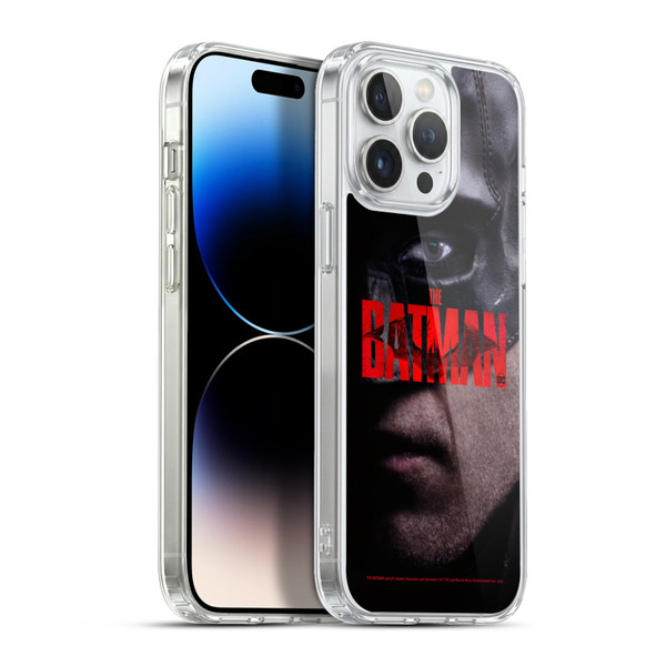The Batman Posters Close Up Soft Gel Case for Apple iPhone 13 Pro Max & MagSafe
