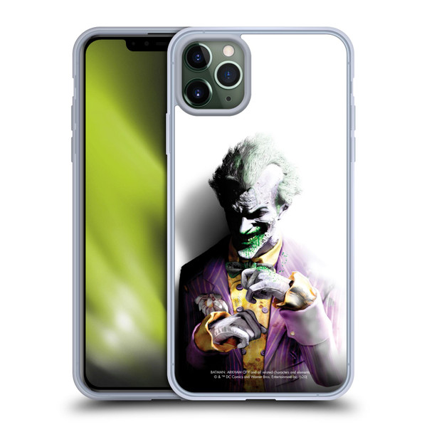 Batman Arkham City Villains Joker Soft Gel Case for Apple iPhone 11 Pro Max