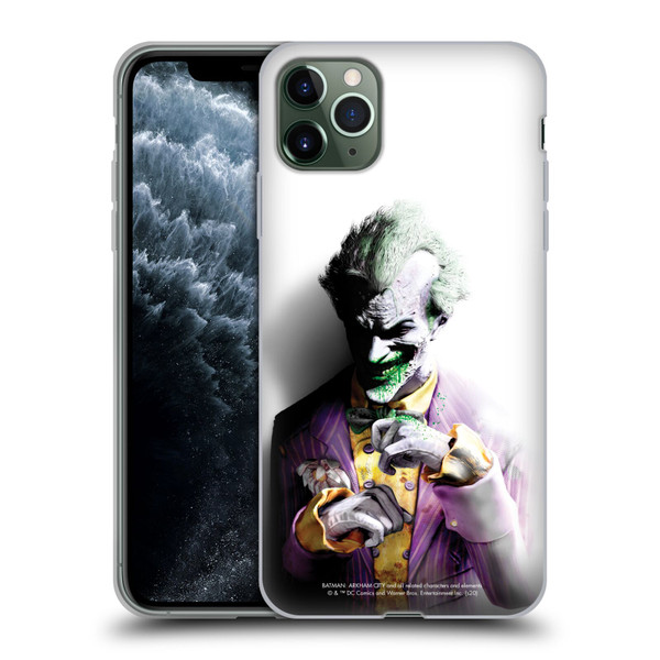 Batman Arkham City Villains Joker Soft Gel Case for Apple iPhone 11 Pro Max