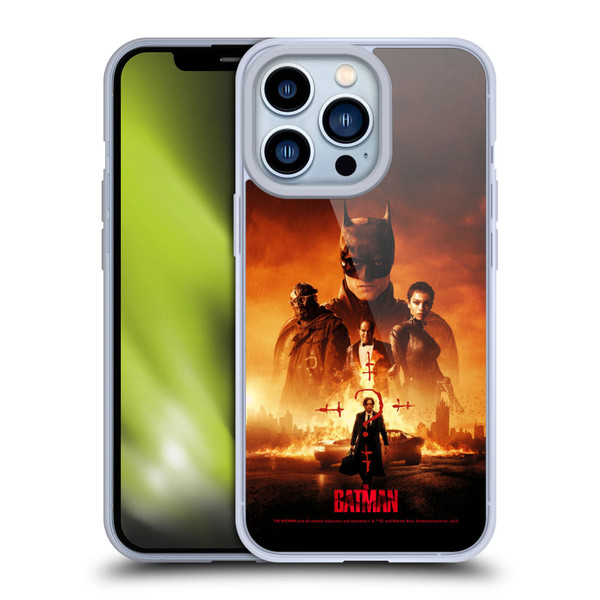 The Batman Posters Group Soft Gel Case for Apple iPhone 13 Pro