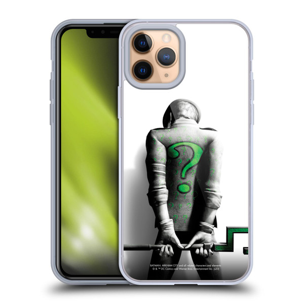 Batman Arkham City Villains Riddler Soft Gel Case for Apple iPhone 11 Pro