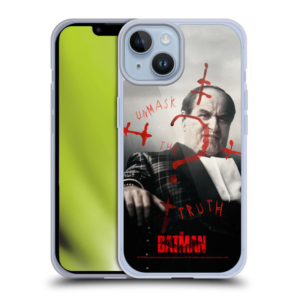 The Batman Posters Penguin Unmask The Truth Soft Gel Case for Apple iPhone 14
