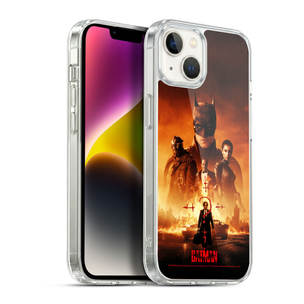 The Batman Posters Group Soft Gel Case for Apple iPhone 14 Plus & MagSafe