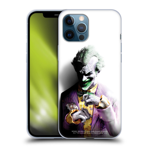 Batman Arkham City Villains Joker Soft Gel Case for Apple iPhone 12 Pro Max