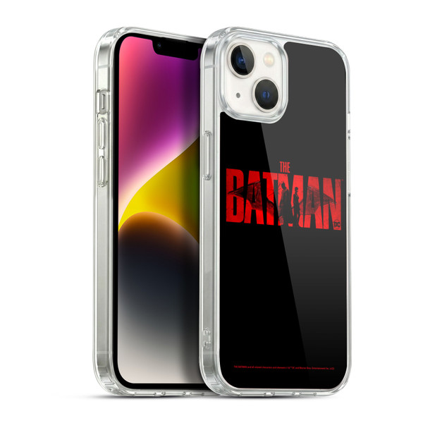The Batman Posters Logo Soft Gel Case for Apple iPhone 14 Plus & MagSafe