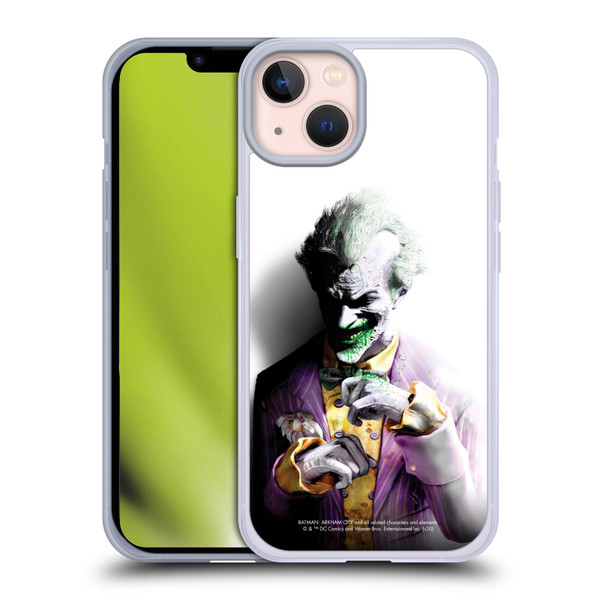 Batman Arkham City Villains Joker Soft Gel Case for Apple iPhone 13
