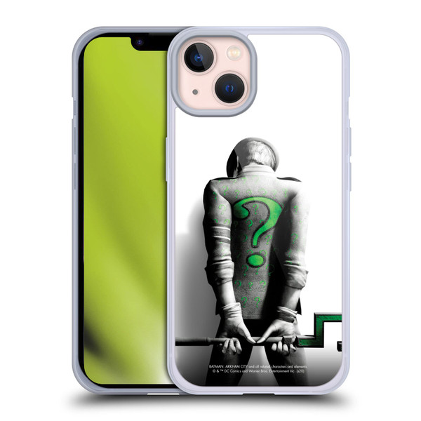 Batman Arkham City Villains Riddler Soft Gel Case for Apple iPhone 13