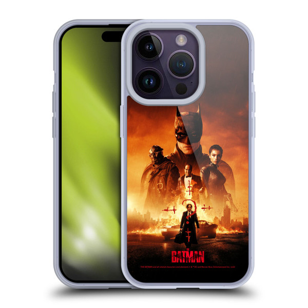 The Batman Posters Group Soft Gel Case for Apple iPhone 14 Pro