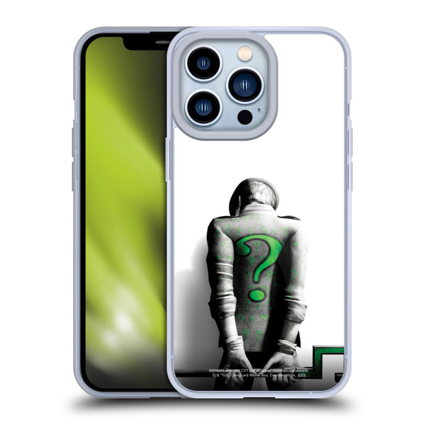 Batman Arkham City Villains Riddler Soft Gel Case for Apple iPhone 13 Pro