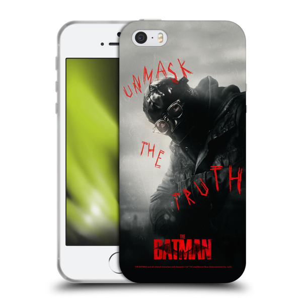 The Batman Posters Riddler Unmask The Truth Soft Gel Case for Apple iPhone 5 / 5s / iPhone SE 2016