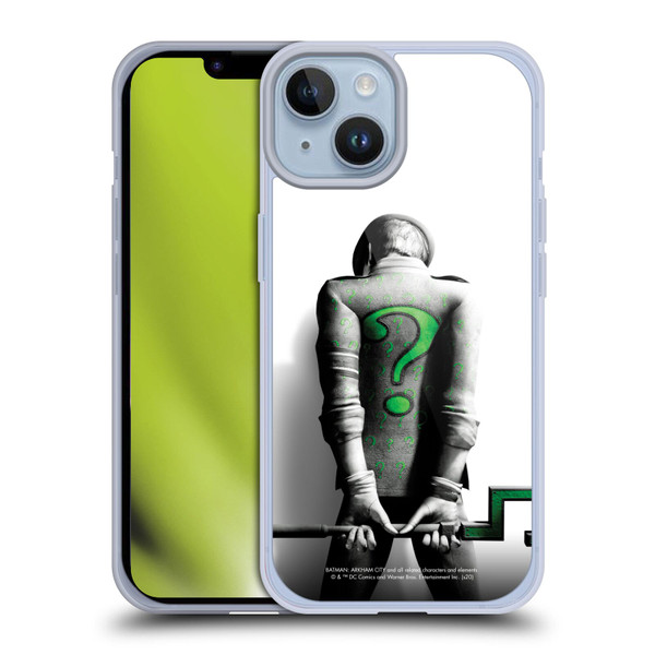 Batman Arkham City Villains Riddler Soft Gel Case for Apple iPhone 14