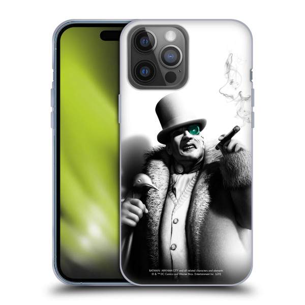 Batman Arkham City Villains Penguin Soft Gel Case for Apple iPhone 14 Pro Max