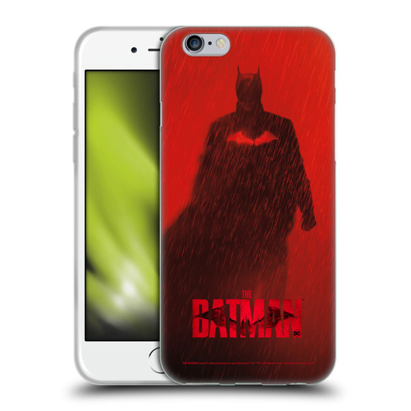 The Batman Posters Red Rain Soft Gel Case for Apple iPhone 6 / iPhone 6s