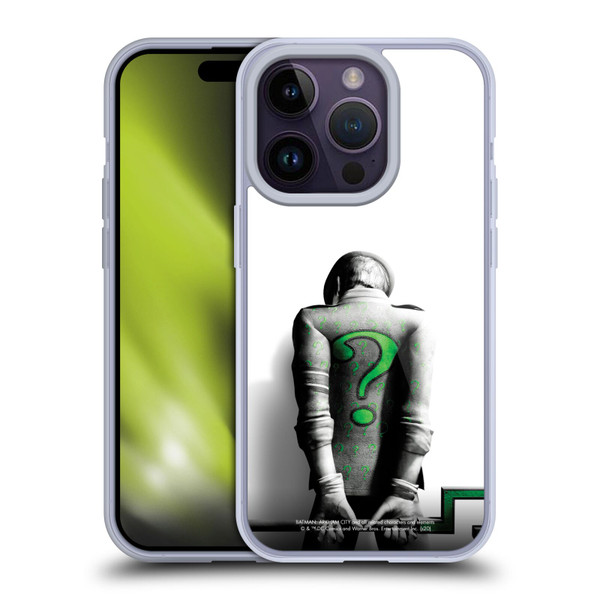 Batman Arkham City Villains Riddler Soft Gel Case for Apple iPhone 14 Pro