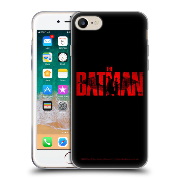 The Batman Posters Logo Soft Gel Case for Apple iPhone 7 / 8 / SE 2020 & 2022