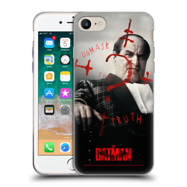 The Batman Posters Penguin Unmask The Truth Soft Gel Case for Apple iPhone 7 / 8 / SE 2020 & 2022