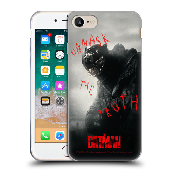 The Batman Posters Riddler Unmask The Truth Soft Gel Case for Apple iPhone 7 / 8 / SE 2020 & 2022