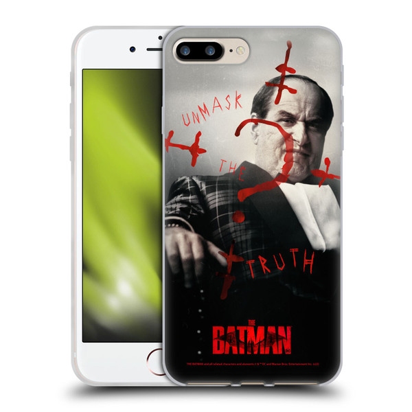 The Batman Posters Penguin Unmask The Truth Soft Gel Case for Apple iPhone 7 Plus / iPhone 8 Plus