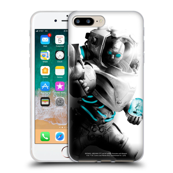 Batman Arkham City Villains Mr. Freeze Soft Gel Case for Apple iPhone 7 Plus / iPhone 8 Plus