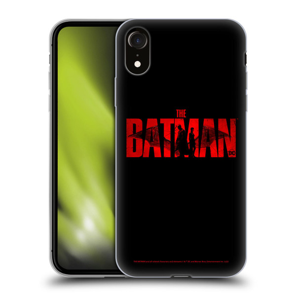 The Batman Posters Logo Soft Gel Case for Apple iPhone XR