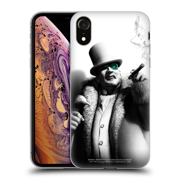 Batman Arkham City Villains Penguin Soft Gel Case for Apple iPhone XR