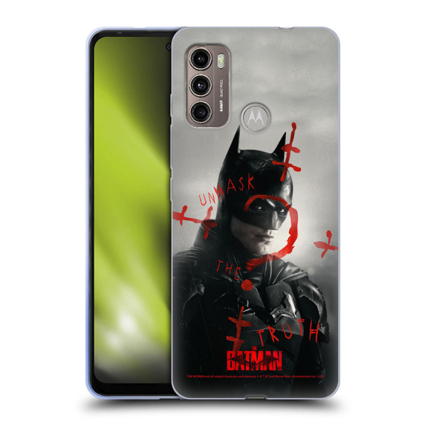 The Batman Posters Unmask The Truth Soft Gel Case for Motorola Moto G60 / Moto G40 Fusion