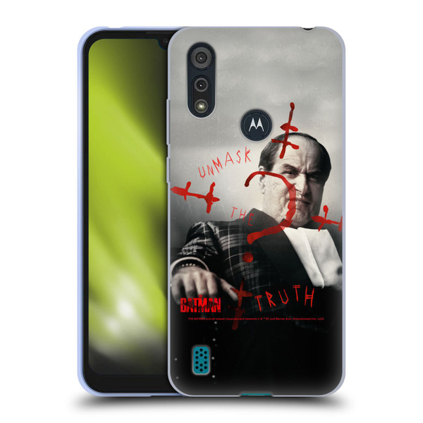 The Batman Posters Penguin Unmask The Truth Soft Gel Case for Motorola Moto E6s (2020)