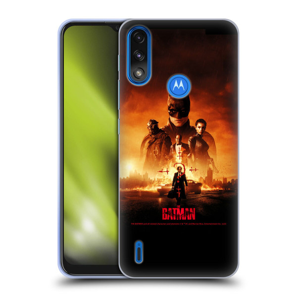 The Batman Posters Group Soft Gel Case for Motorola Moto E7 Power / Moto E7i Power