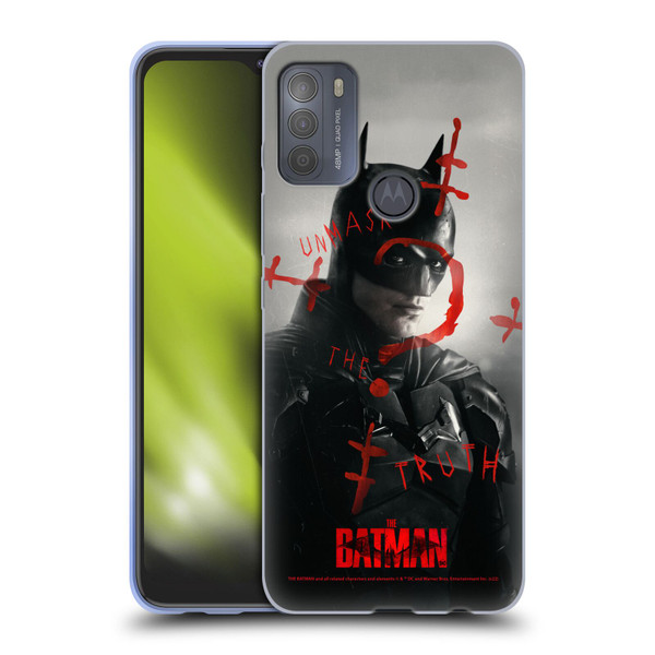 The Batman Posters Unmask The Truth Soft Gel Case for Motorola Moto G50