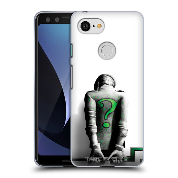 Batman Arkham City Villains Riddler Soft Gel Case for Google Pixel 3