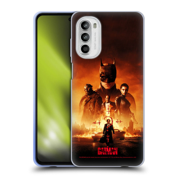 The Batman Posters Group Soft Gel Case for Motorola Moto G52