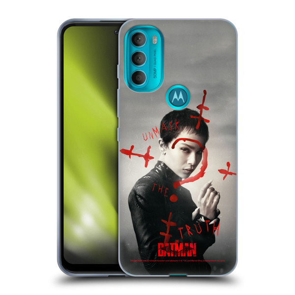 The Batman Posters Catwoman Unmask The Truth Soft Gel Case for Motorola Moto G71 5G