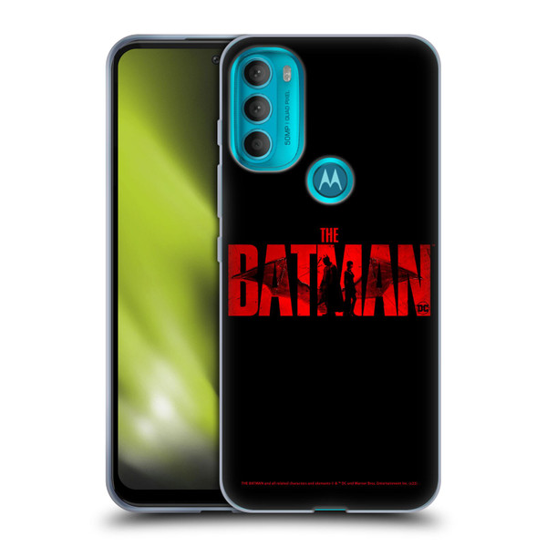 The Batman Posters Logo Soft Gel Case for Motorola Moto G71 5G