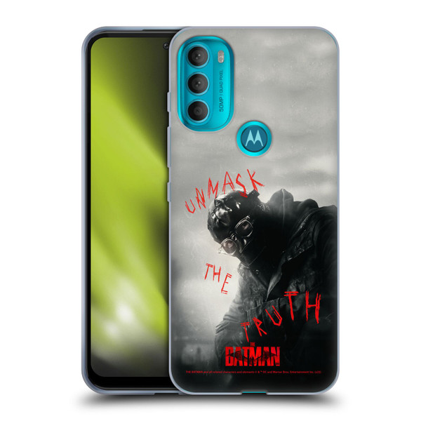 The Batman Posters Riddler Unmask The Truth Soft Gel Case for Motorola Moto G71 5G