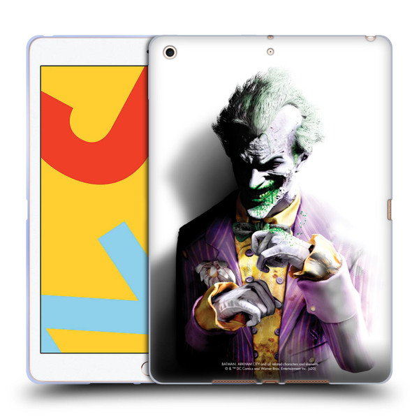 Batman Arkham City Villains Joker Soft Gel Case for Apple iPad 10.2 2019/2020/2021