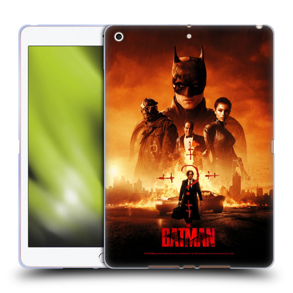 The Batman Posters Group Soft Gel Case for Apple iPad 10.2 2019/2020/2021