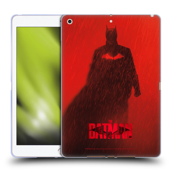 The Batman Posters Red Rain Soft Gel Case for Apple iPad 10.2 2019/2020/2021