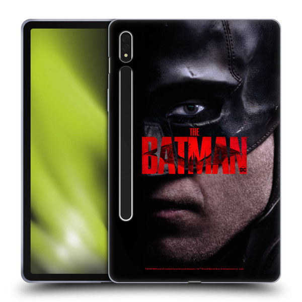 The Batman Posters Close Up Soft Gel Case for Samsung Galaxy Tab S8