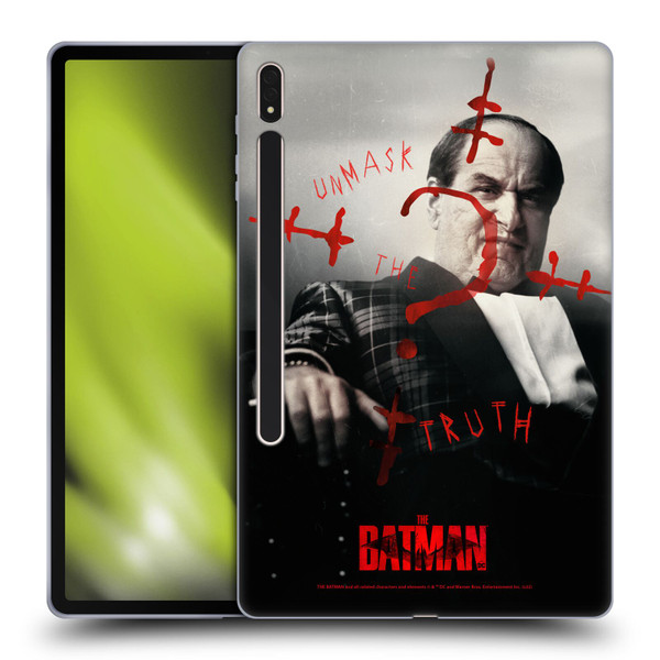 The Batman Posters Penguin Unmask The Truth Soft Gel Case for Samsung Galaxy Tab S8 Plus
