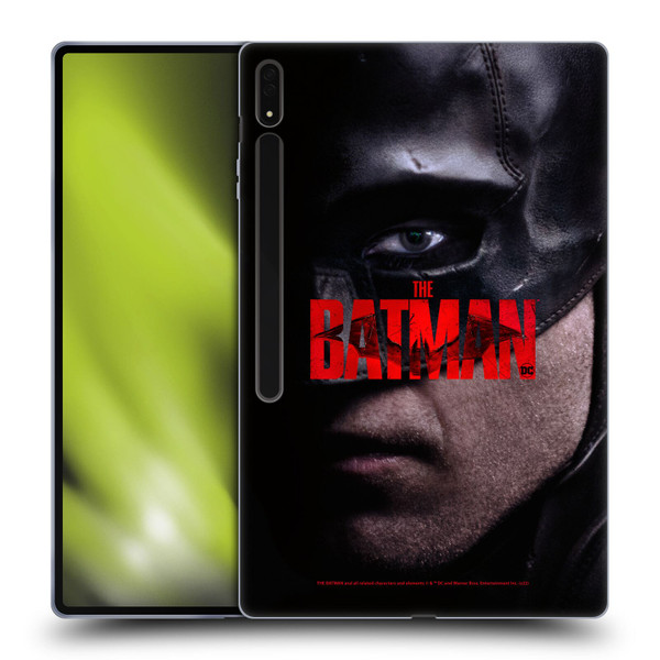 The Batman Posters Close Up Soft Gel Case for Samsung Galaxy Tab S8 Ultra