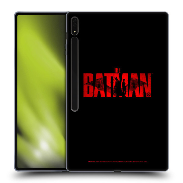 The Batman Posters Logo Soft Gel Case for Samsung Galaxy Tab S8 Ultra