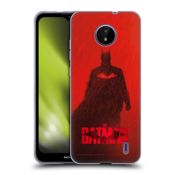 The Batman Posters Red Rain Soft Gel Case for Nokia C10 / C20