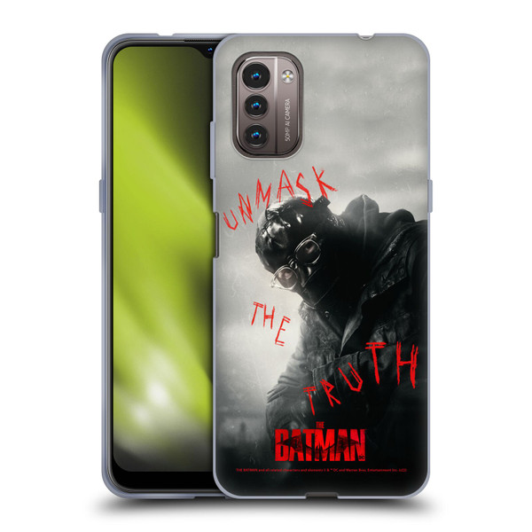 The Batman Posters Riddler Unmask The Truth Soft Gel Case for Nokia G11 / G21