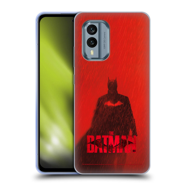 The Batman Posters Red Rain Soft Gel Case for Nokia X30
