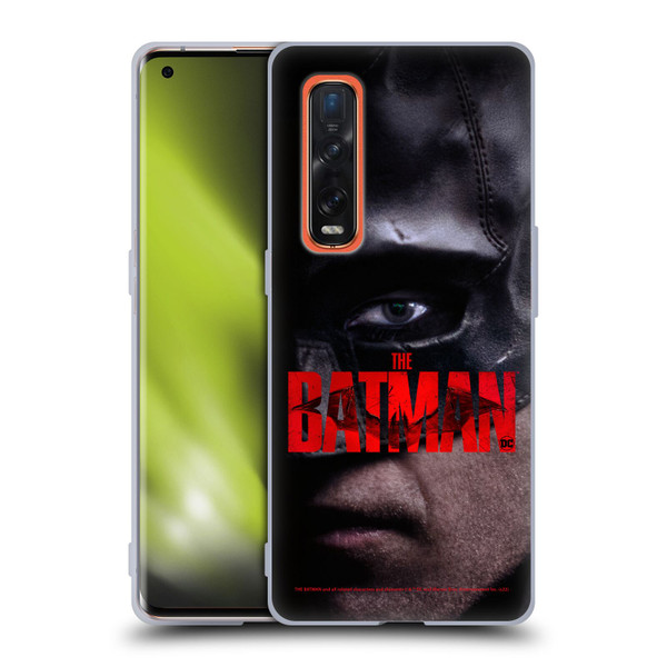 The Batman Posters Close Up Soft Gel Case for OPPO Find X2 Pro 5G